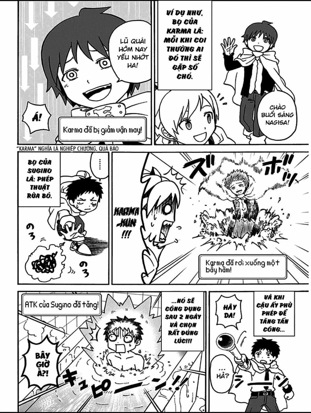 Truyện Tranh Lớp Học Ám Sát - Ansatsu Kyoushitsu trang 5