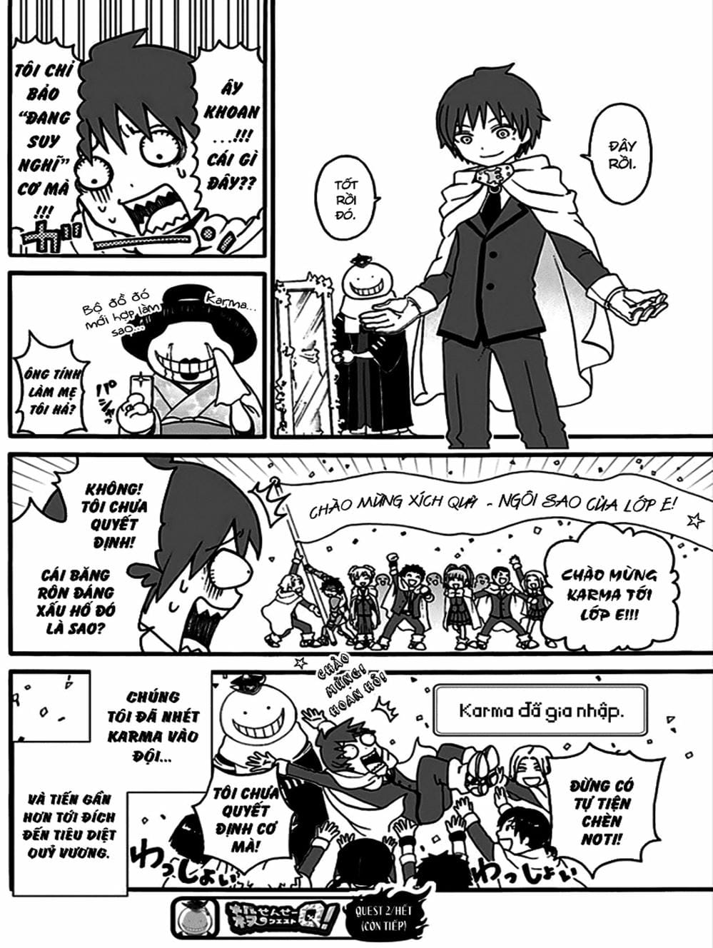 Truyện Tranh Lớp Học Ám Sát - Ansatsu Kyoushitsu trang 5