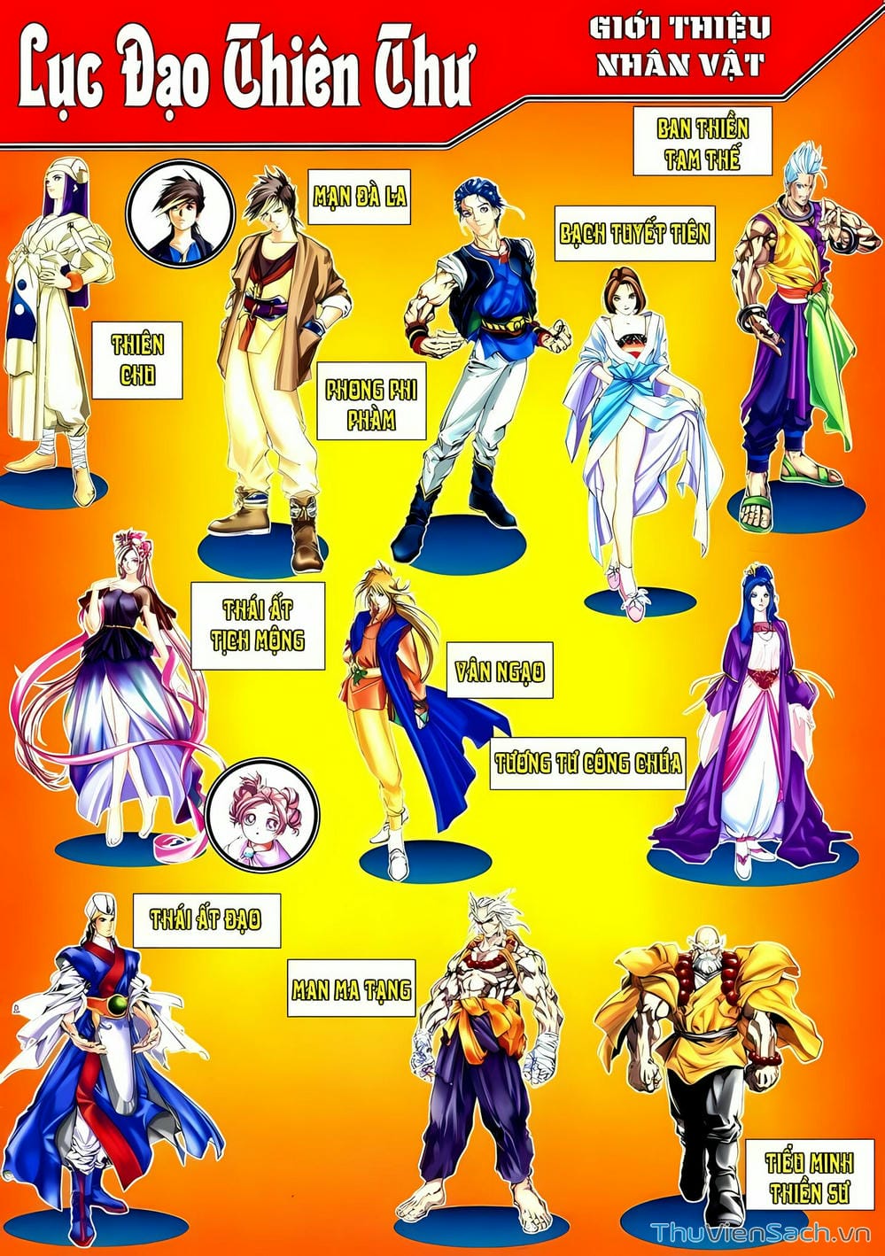 Truyện Tranh Lục Đạo Thiên Thư trang 3