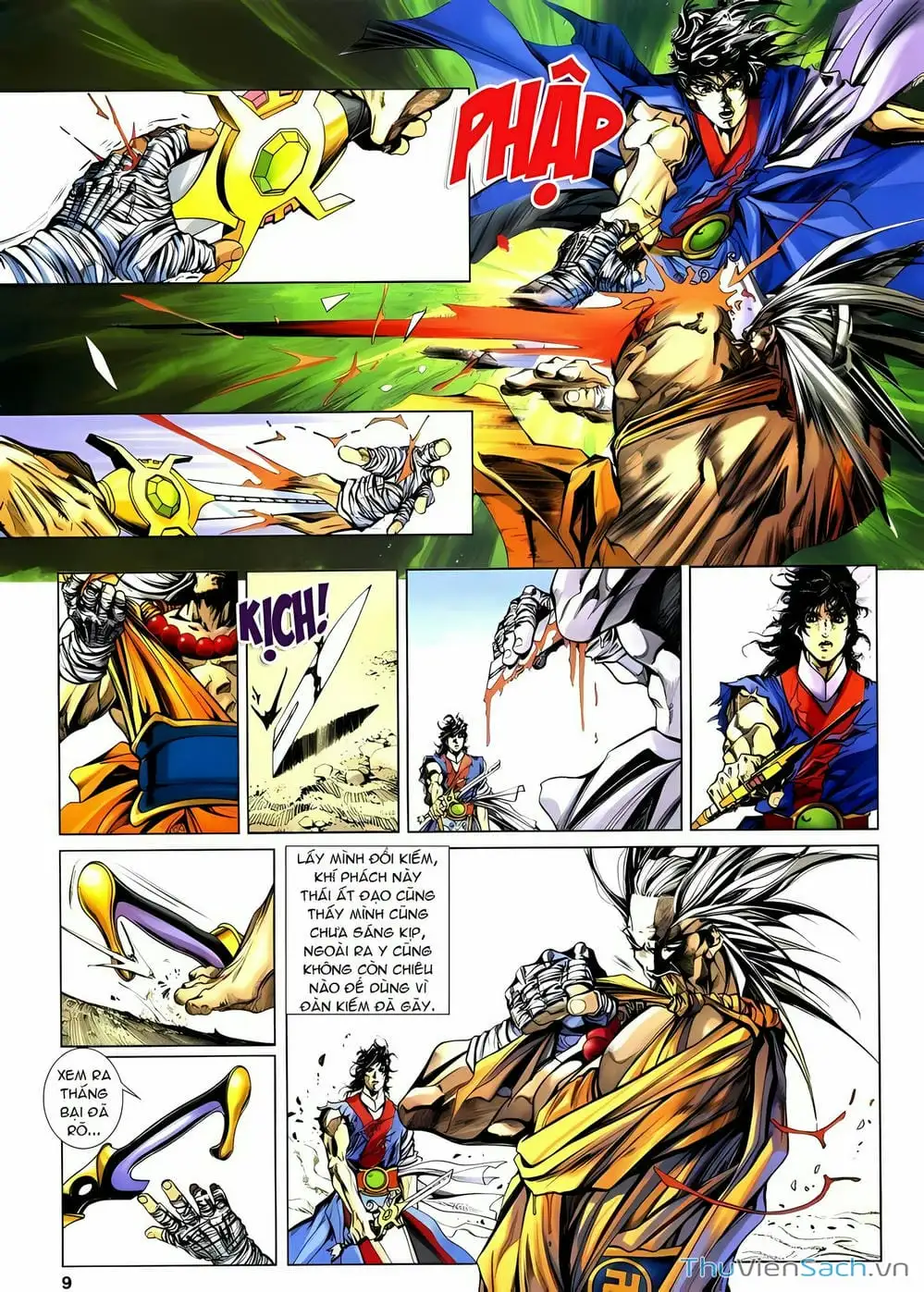 Truyện Tranh Lục Đạo Thiên Thư trang 3