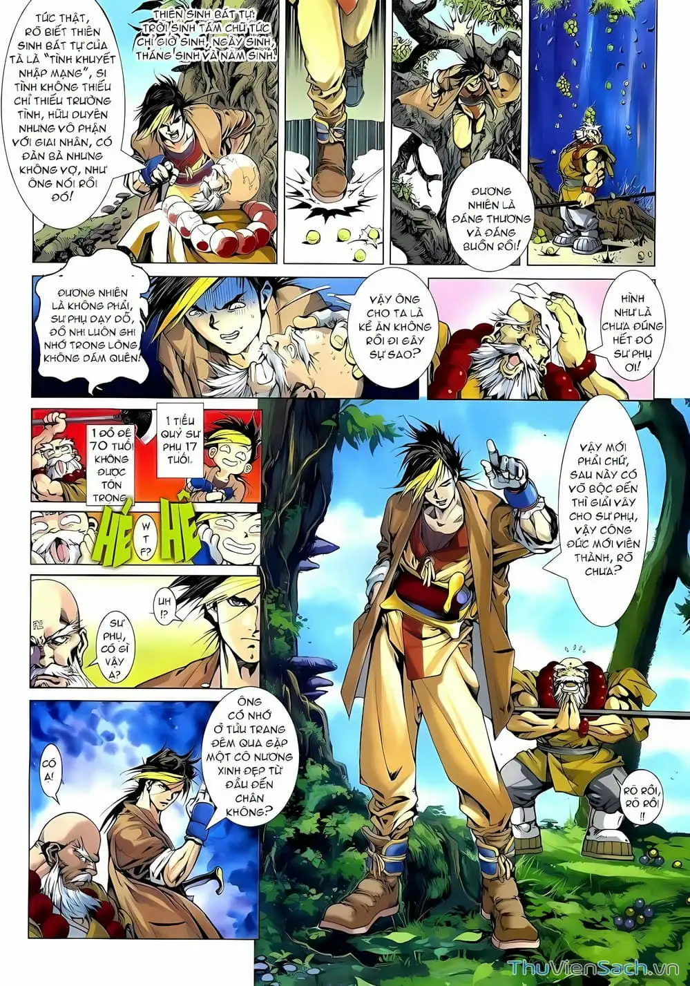 Truyện Tranh Lục Đạo Thiên Thư trang 3