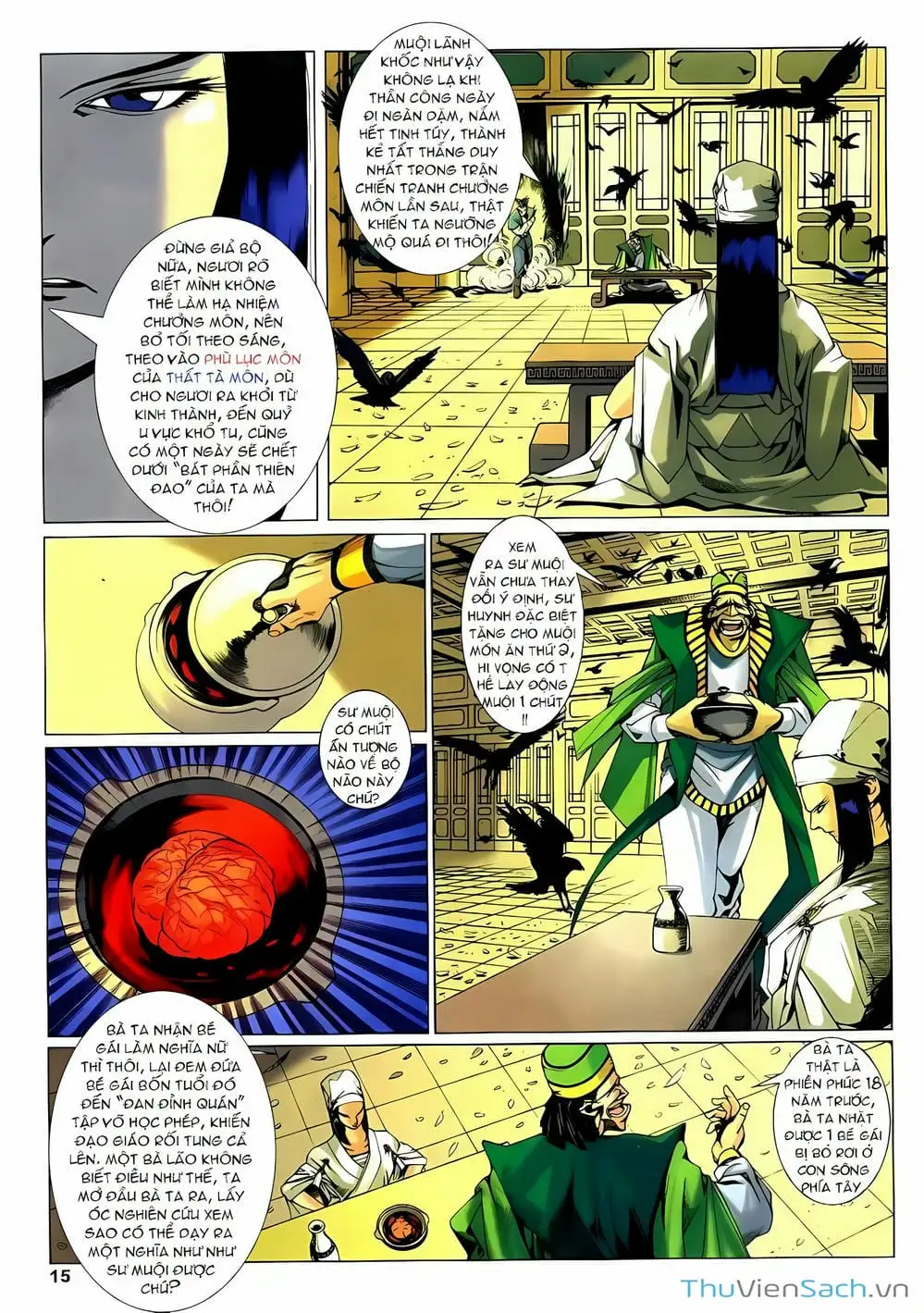 Truyện Tranh Lục Đạo Thiên Thư trang 3
