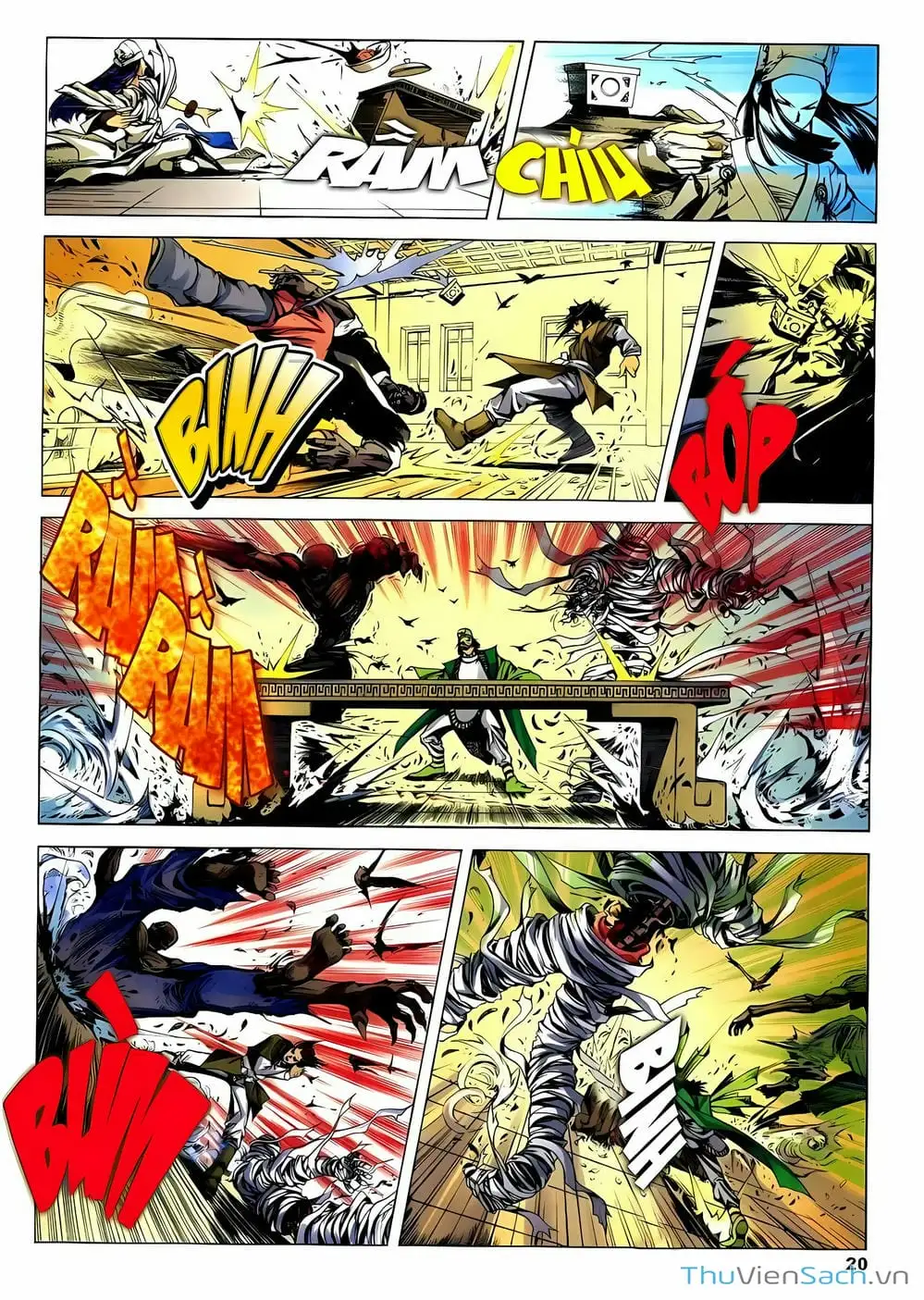 Truyện Tranh Lục Đạo Thiên Thư trang 3