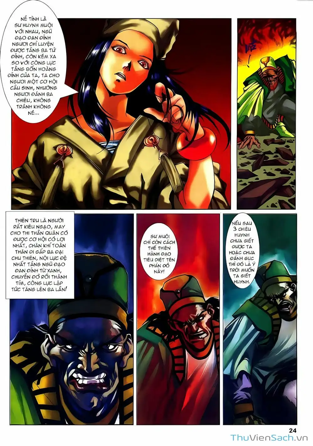 Truyện Tranh Lục Đạo Thiên Thư trang 3