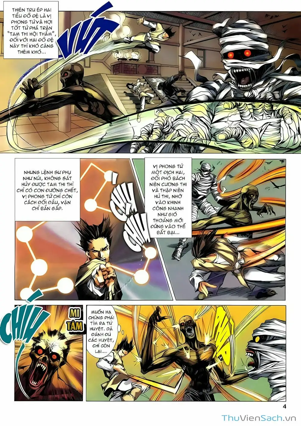 Truyện Tranh Lục Đạo Thiên Thư trang 3