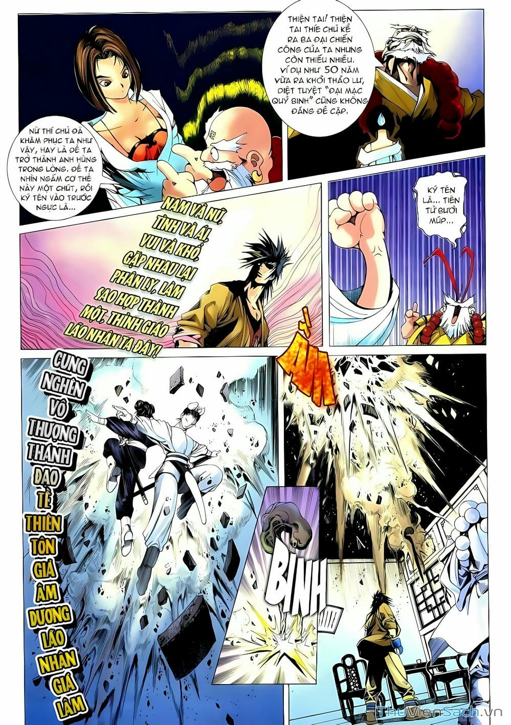 Truyện Tranh Lục Đạo Thiên Thư trang 3