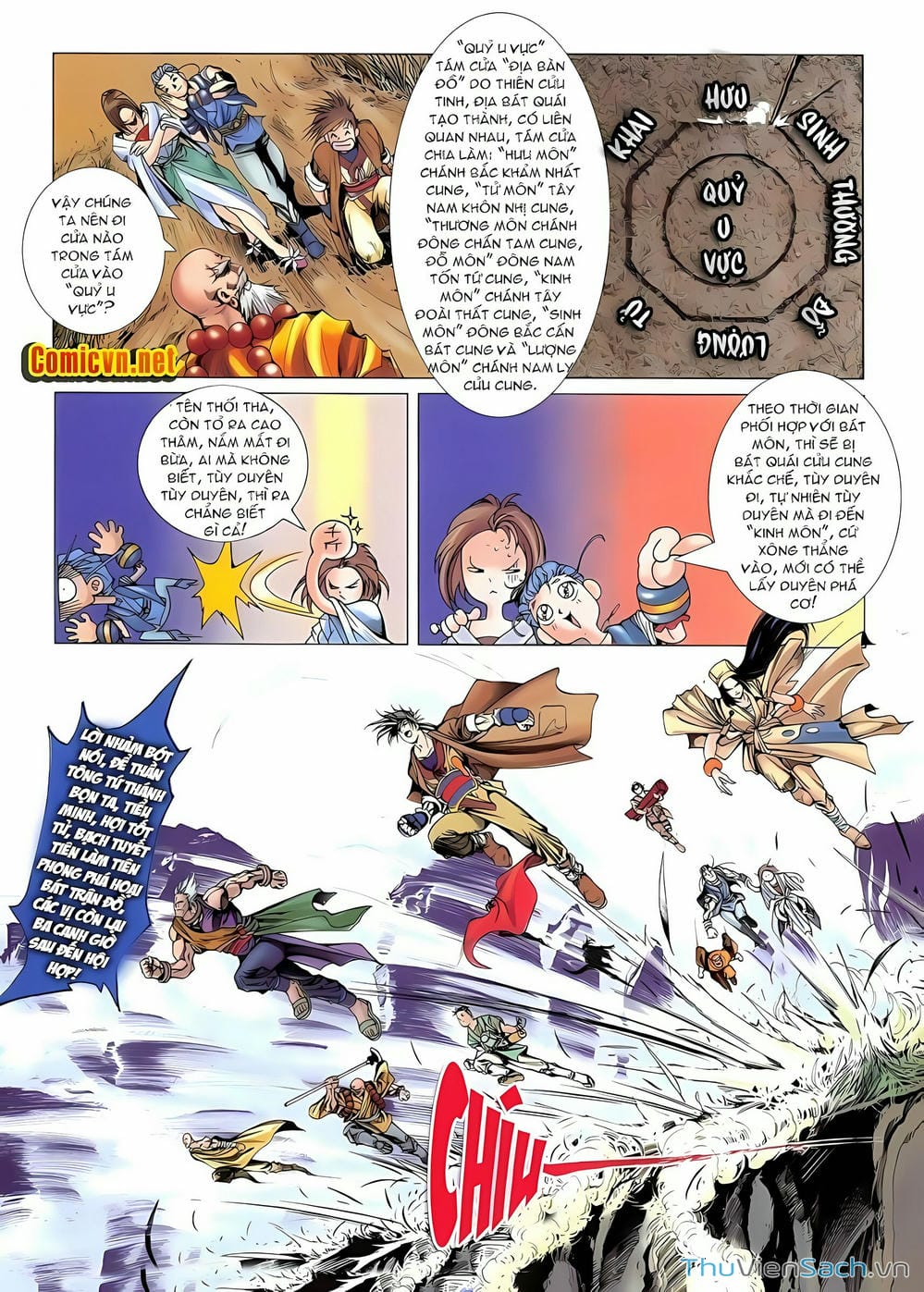 Truyện Tranh Lục Đạo Thiên Thư trang 3