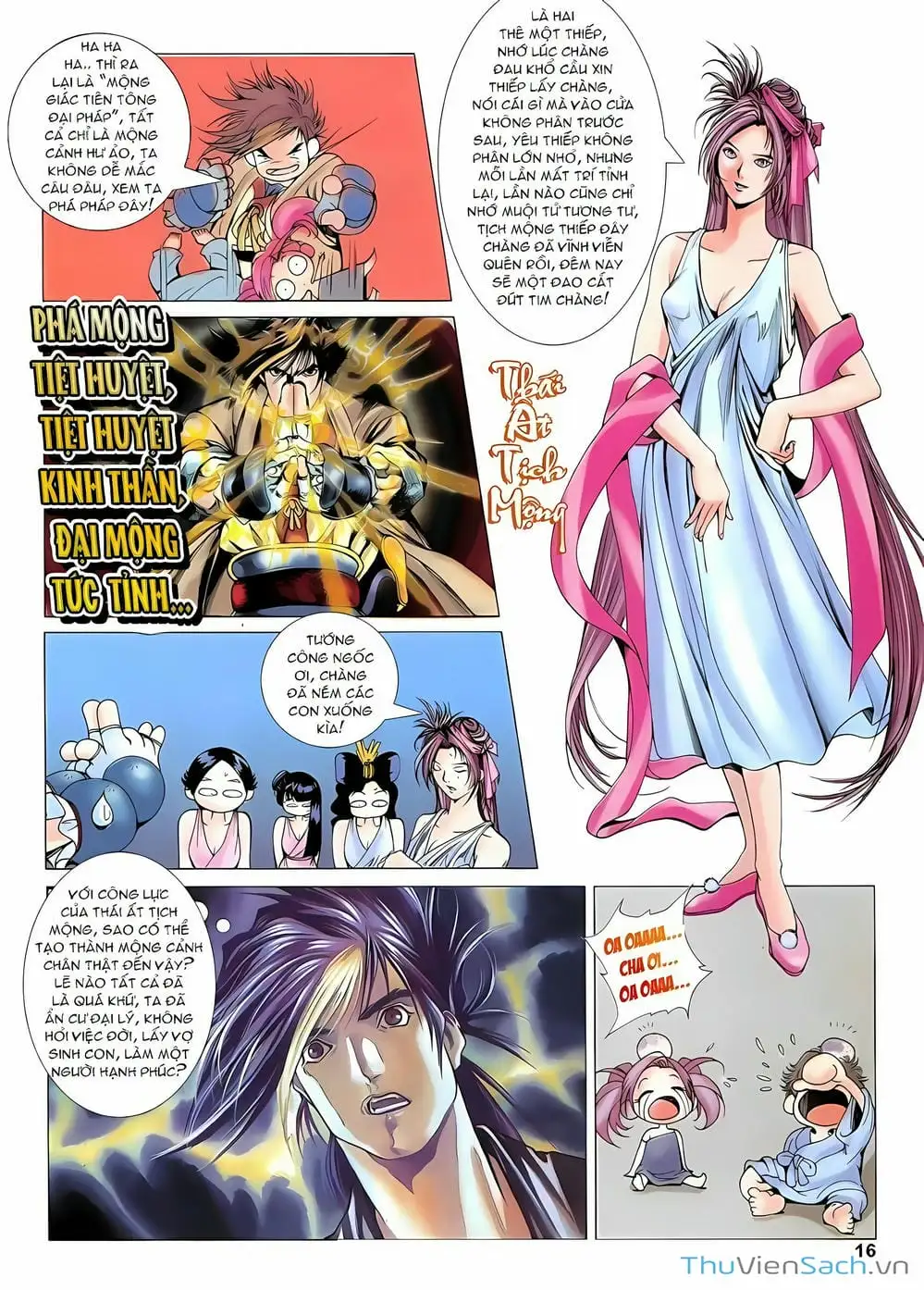 Truyện Tranh Lục Đạo Thiên Thư trang 3