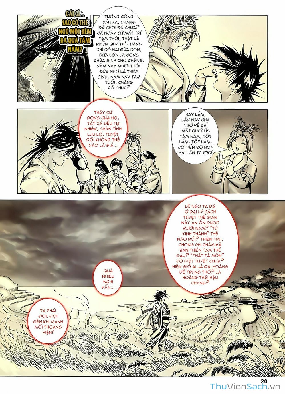 Truyện Tranh Lục Đạo Thiên Thư trang 3