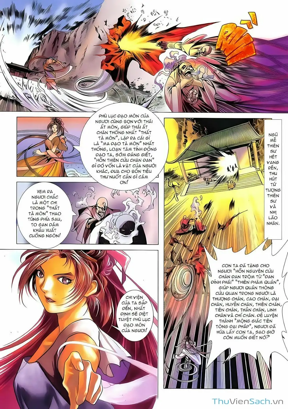 Truyện Tranh Lục Đạo Thiên Thư trang 3