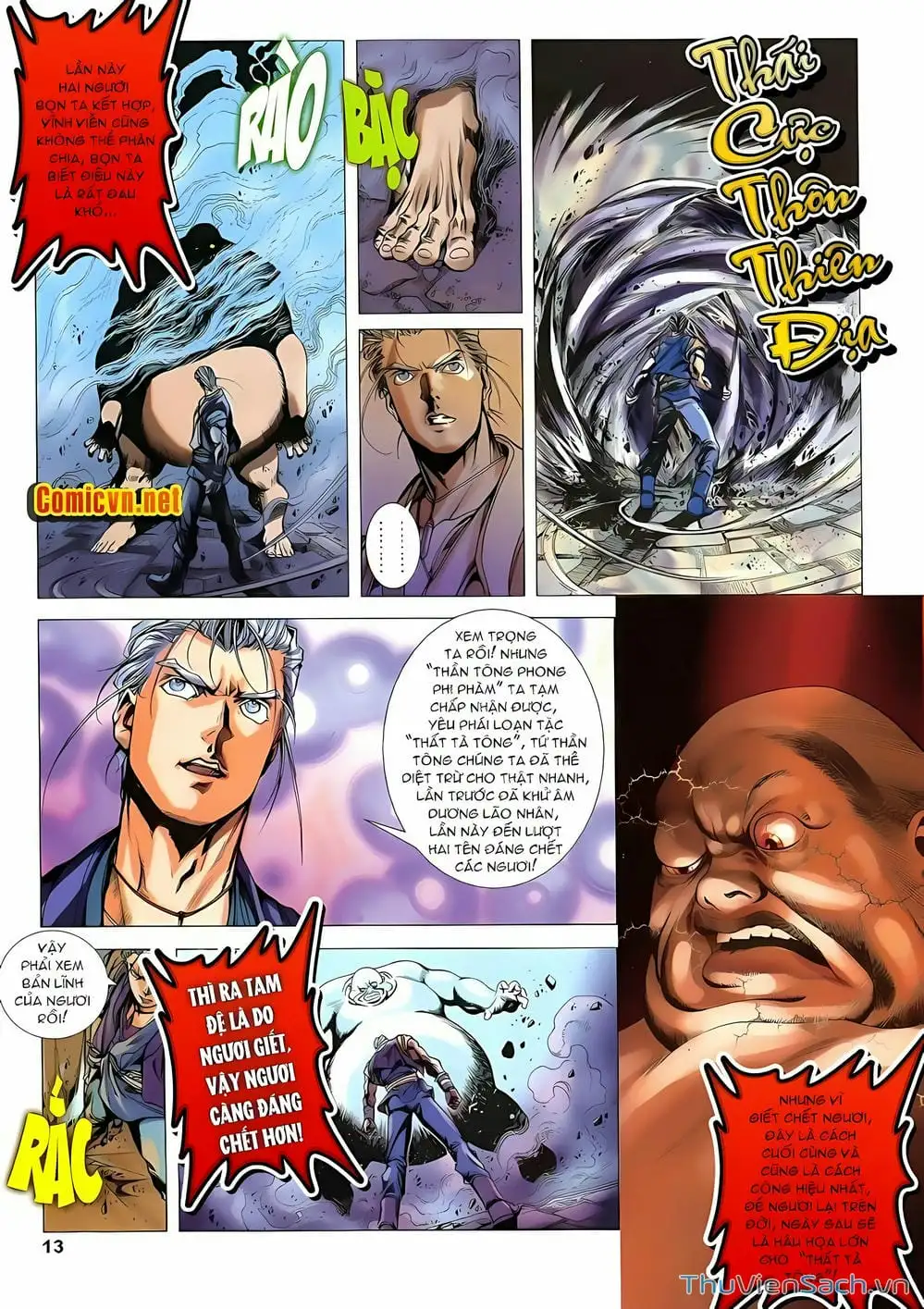 Truyện Tranh Lục Đạo Thiên Thư trang 3