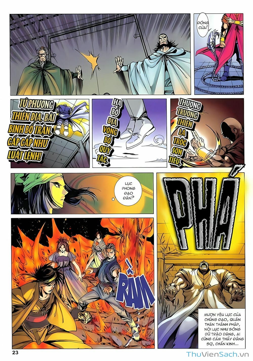 Truyện Tranh Lục Đạo Thiên Thư trang 3