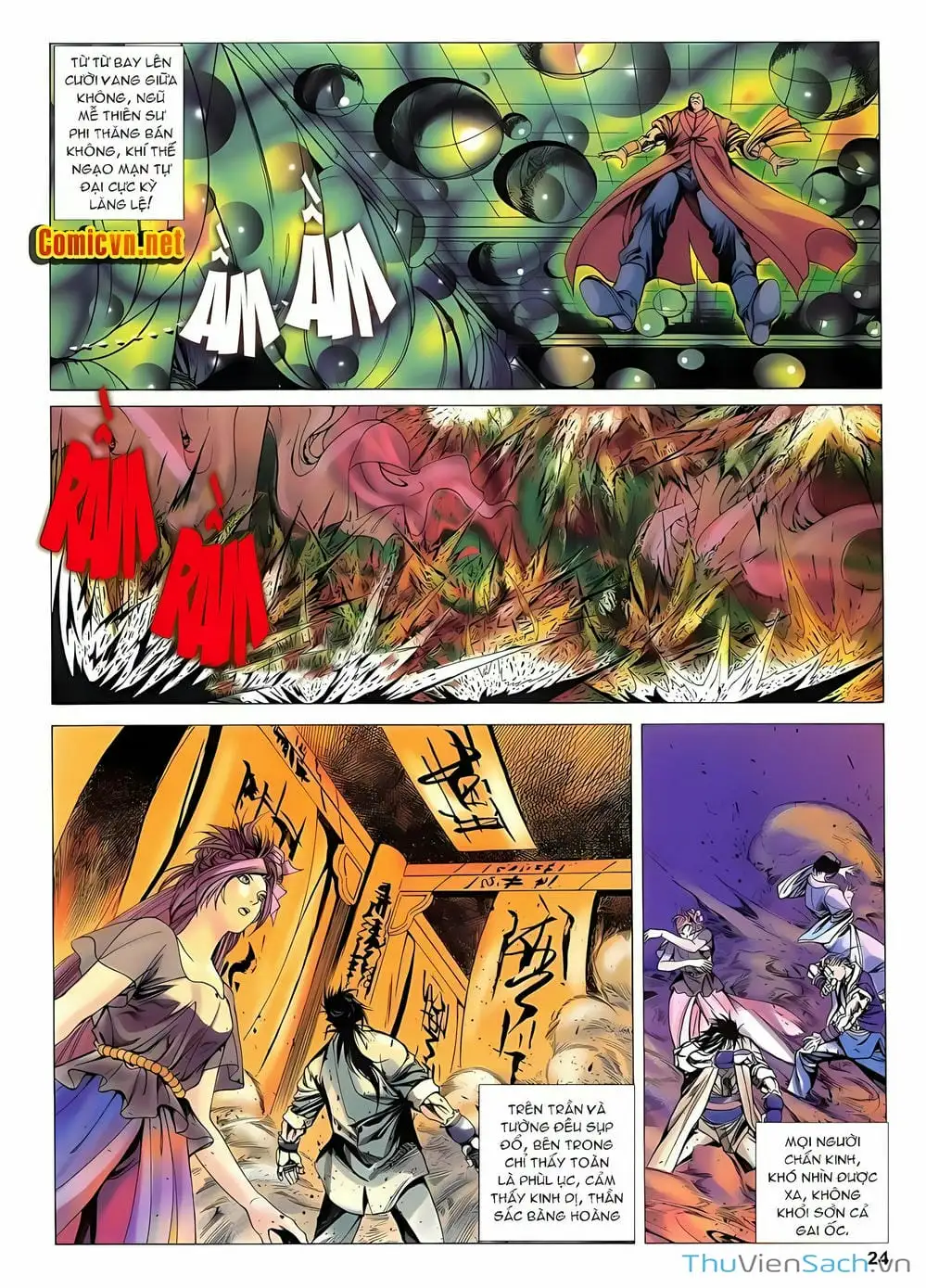 Truyện Tranh Lục Đạo Thiên Thư trang 3