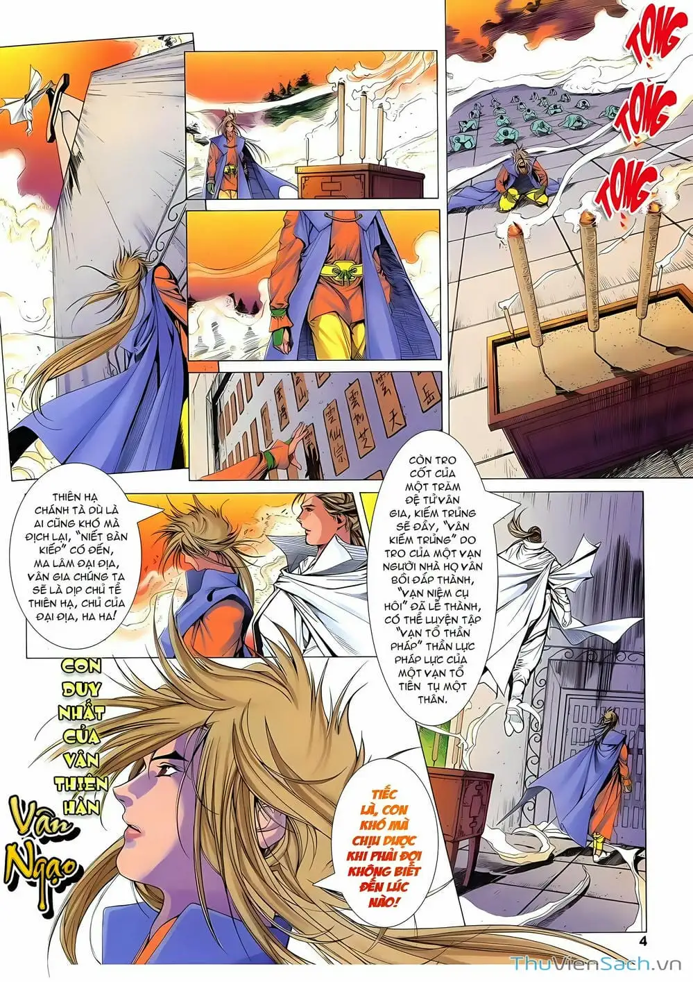 Truyện Tranh Lục Đạo Thiên Thư trang 3