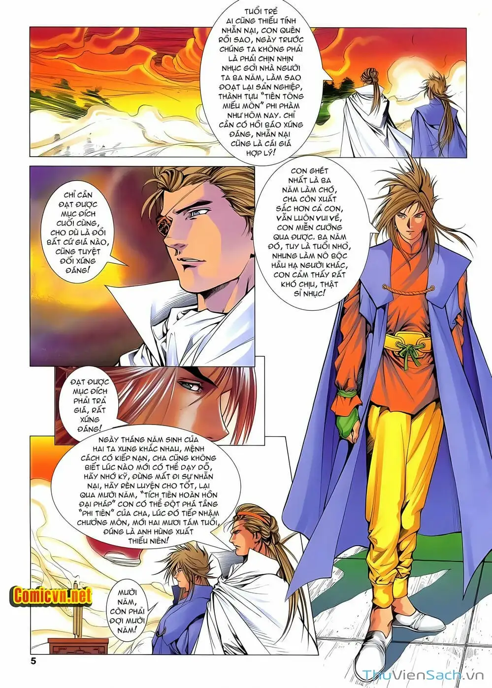 Truyện Tranh Lục Đạo Thiên Thư trang 3