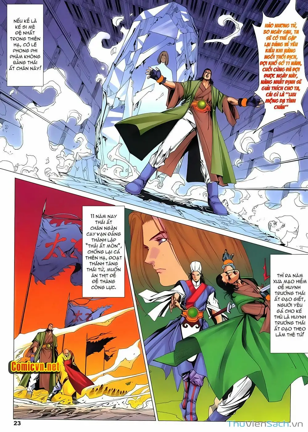 Truyện Tranh Lục Đạo Thiên Thư trang 3