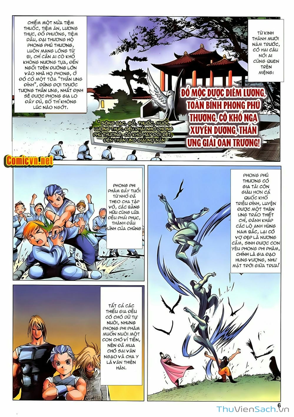 Truyện Tranh Lục Đạo Thiên Thư trang 3