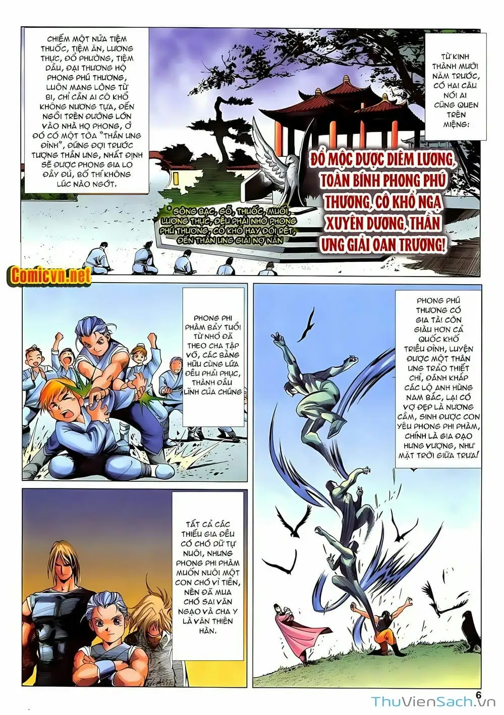 Truyện Tranh Lục Đạo Thiên Thư trang 3