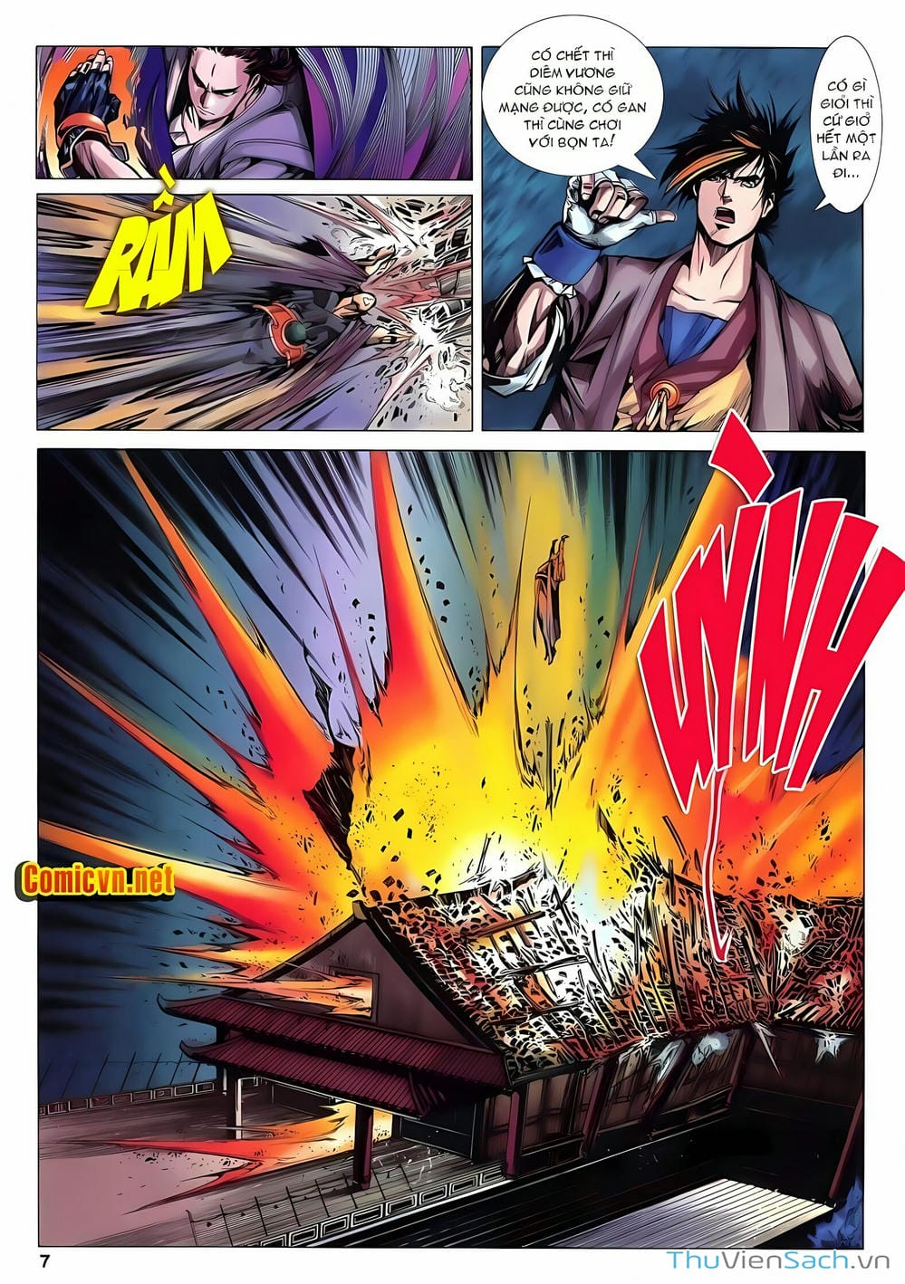 Truyện Tranh Lục Đạo Thiên Thư trang 3