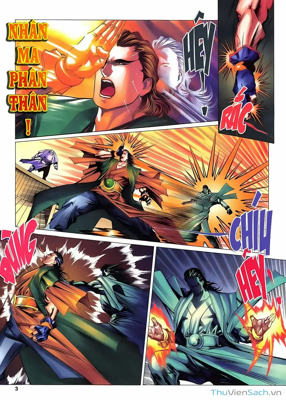 Truyện Tranh Lục Đạo Thiên Thư trang 3