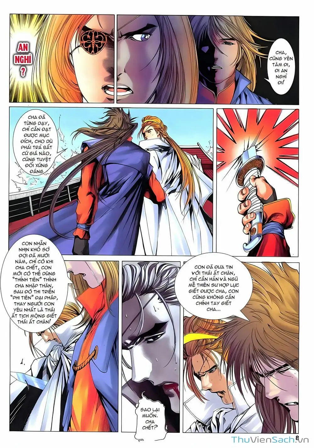 Truyện Tranh Lục Đạo Thiên Thư trang 3
