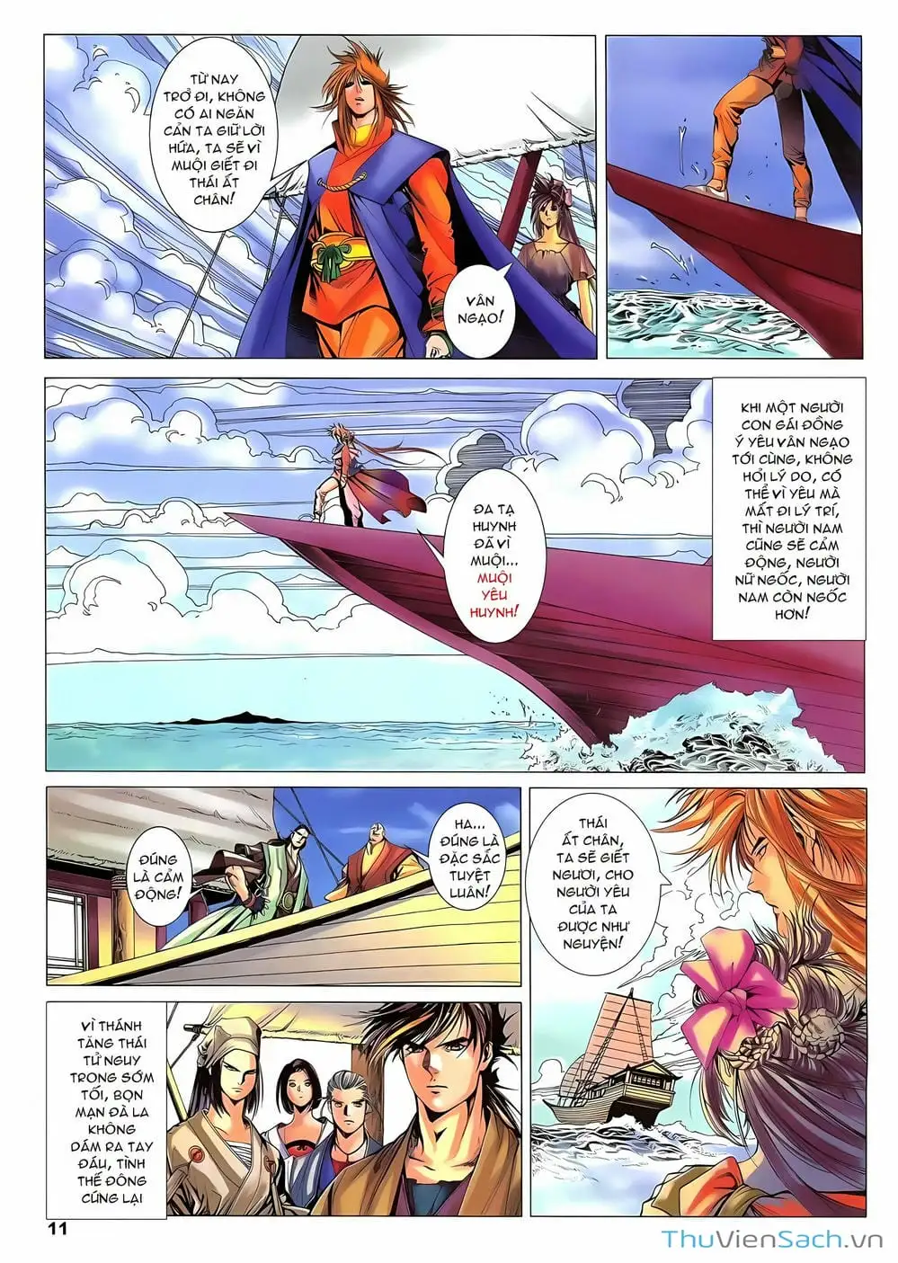 Truyện Tranh Lục Đạo Thiên Thư trang 3