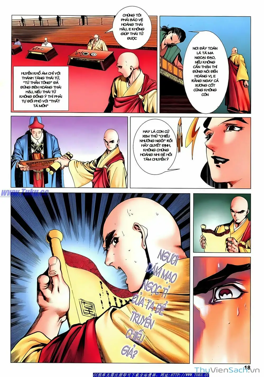 Truyện Tranh Lục Đạo Thiên Thư trang 3