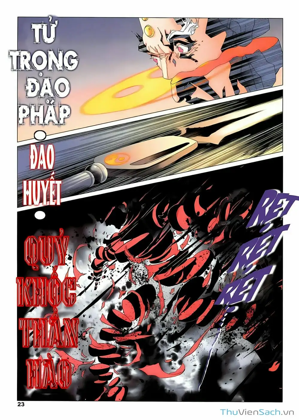 Truyện Tranh Lục Đạo Thiên Thư trang 3