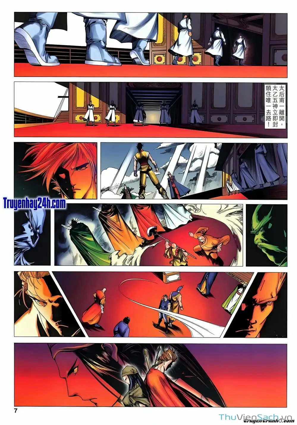 Truyện Tranh Lục Đạo Thiên Thư trang 3