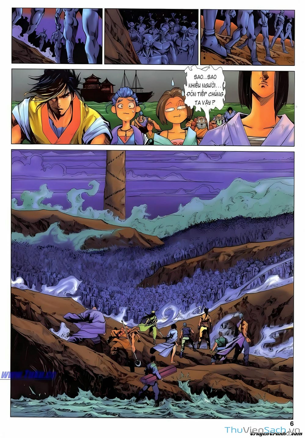 Truyện Tranh Lục Đạo Thiên Thư trang 3