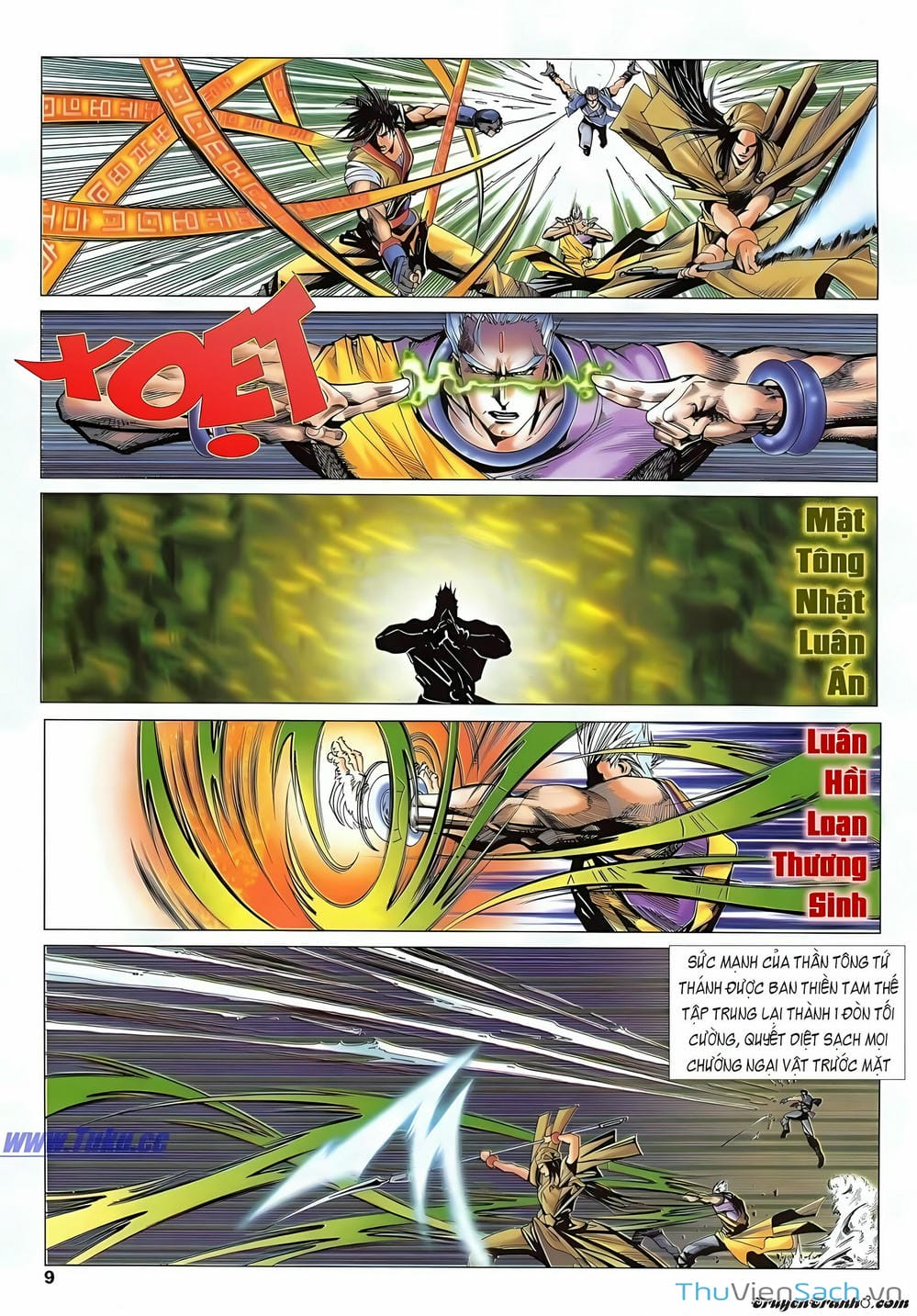 Truyện Tranh Lục Đạo Thiên Thư trang 3