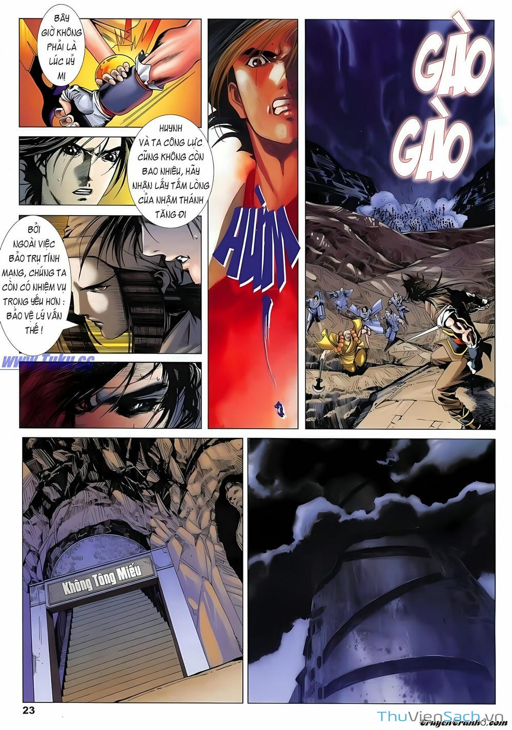 Truyện Tranh Lục Đạo Thiên Thư trang 3