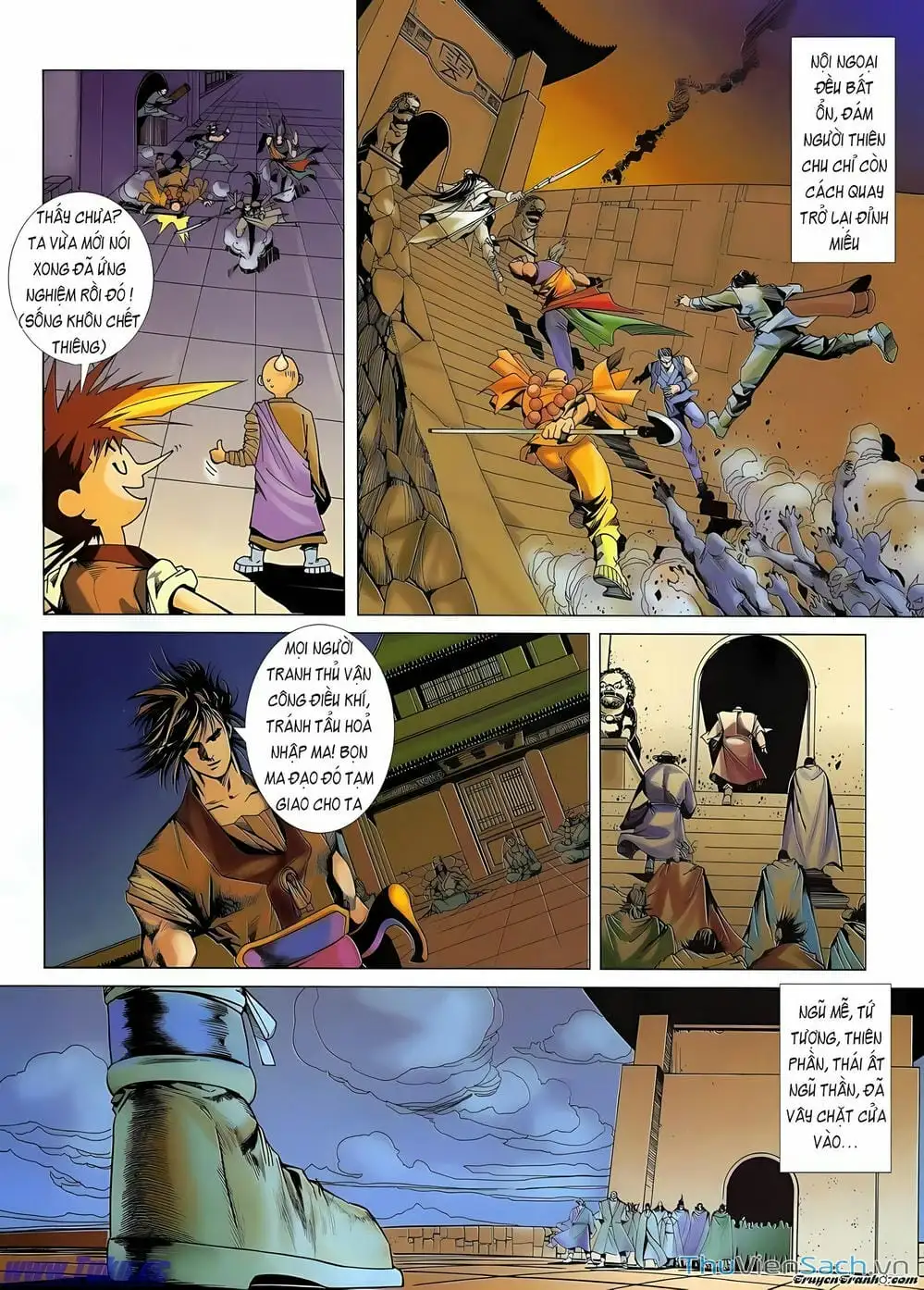 Truyện Tranh Lục Đạo Thiên Thư trang 3