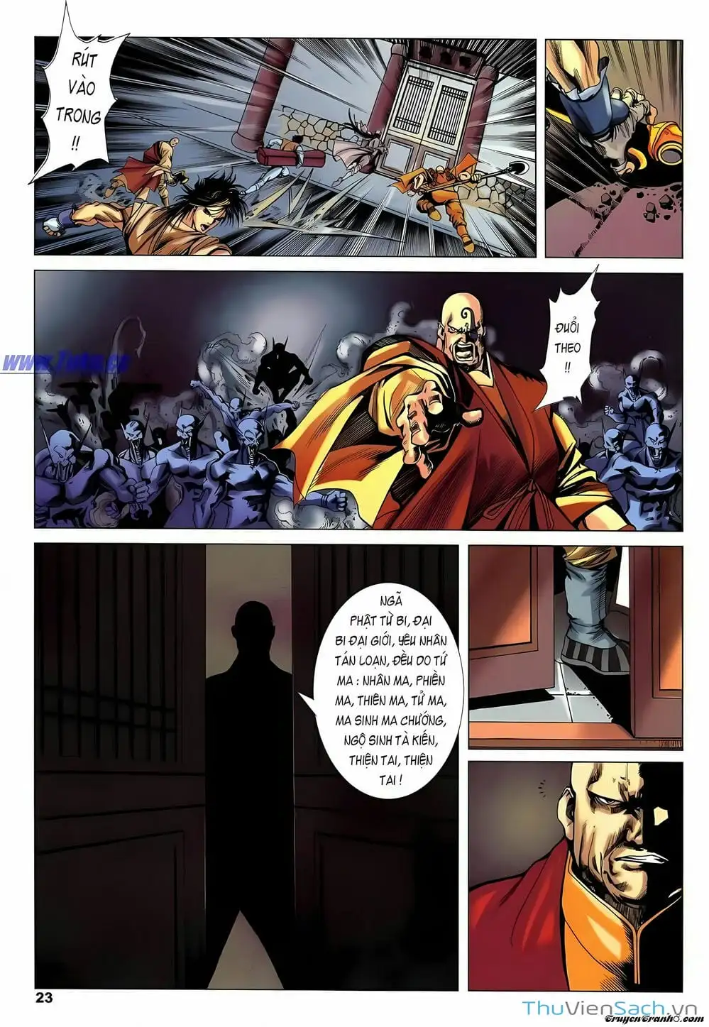 Truyện Tranh Lục Đạo Thiên Thư trang 3