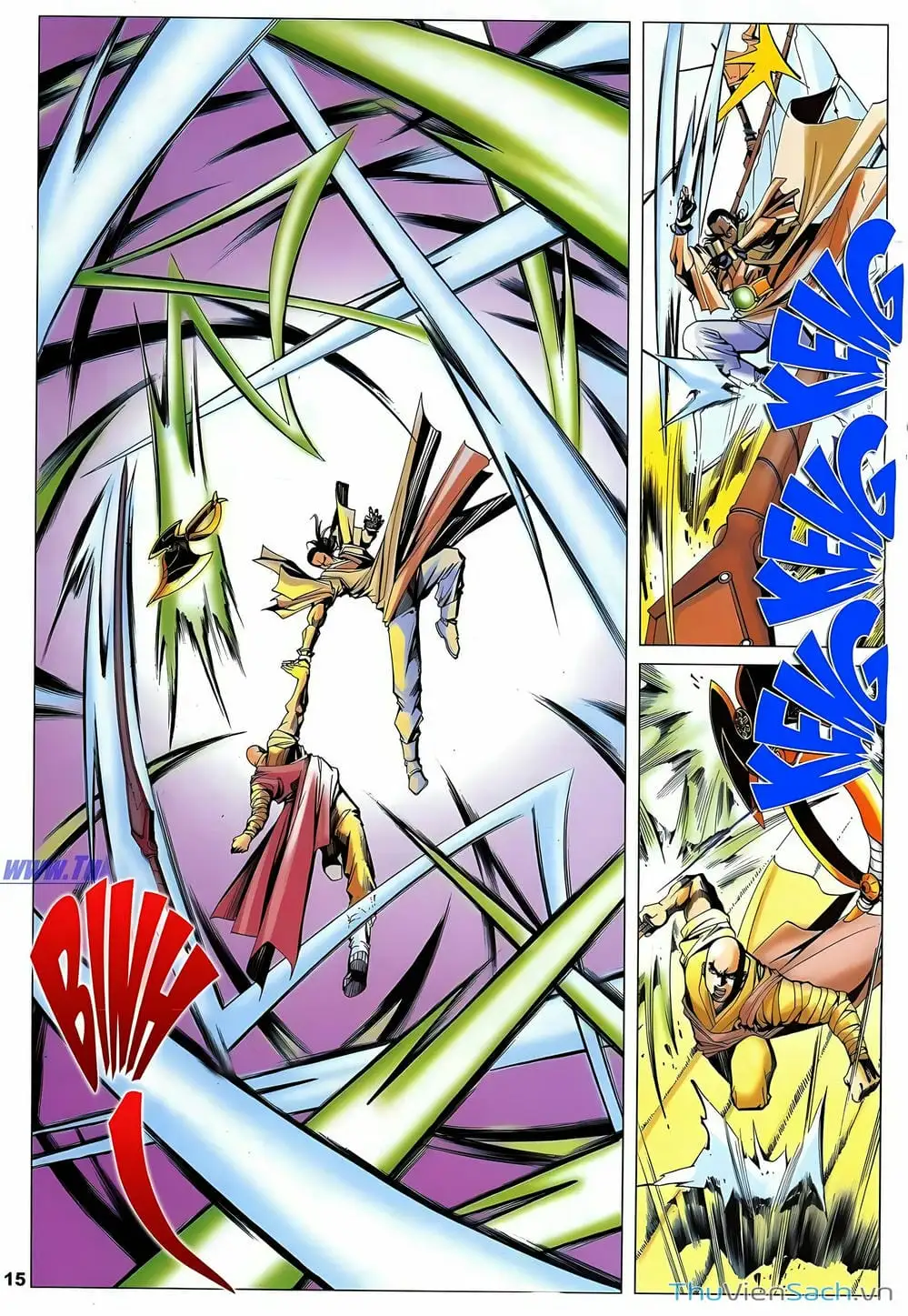 Truyện Tranh Lục Đạo Thiên Thư trang 3