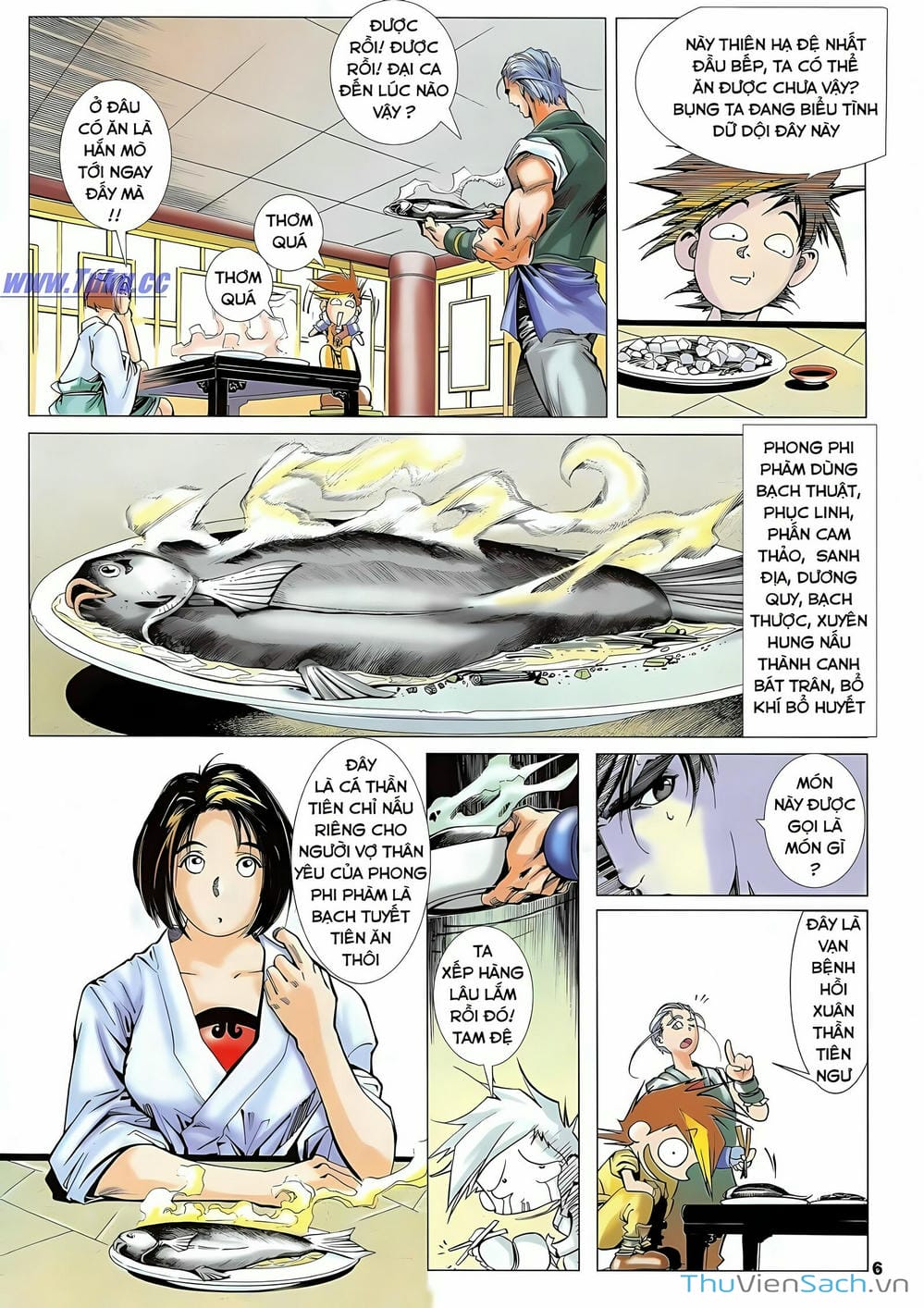 Truyện Tranh Lục Đạo Thiên Thư trang 3