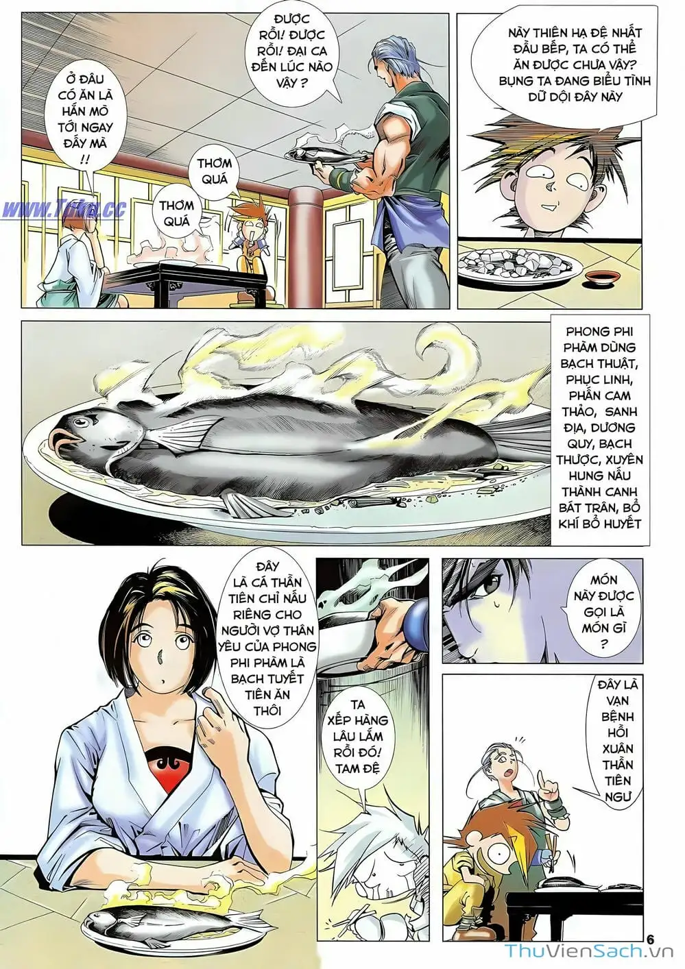 Truyện Tranh Lục Đạo Thiên Thư trang 3