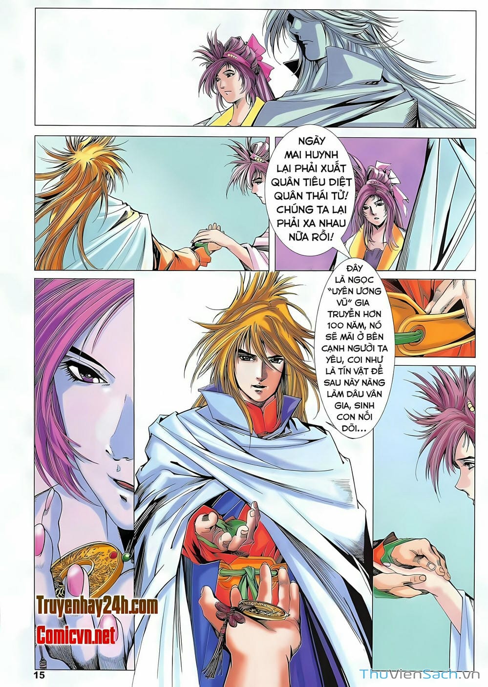 Truyện Tranh Lục Đạo Thiên Thư trang 3