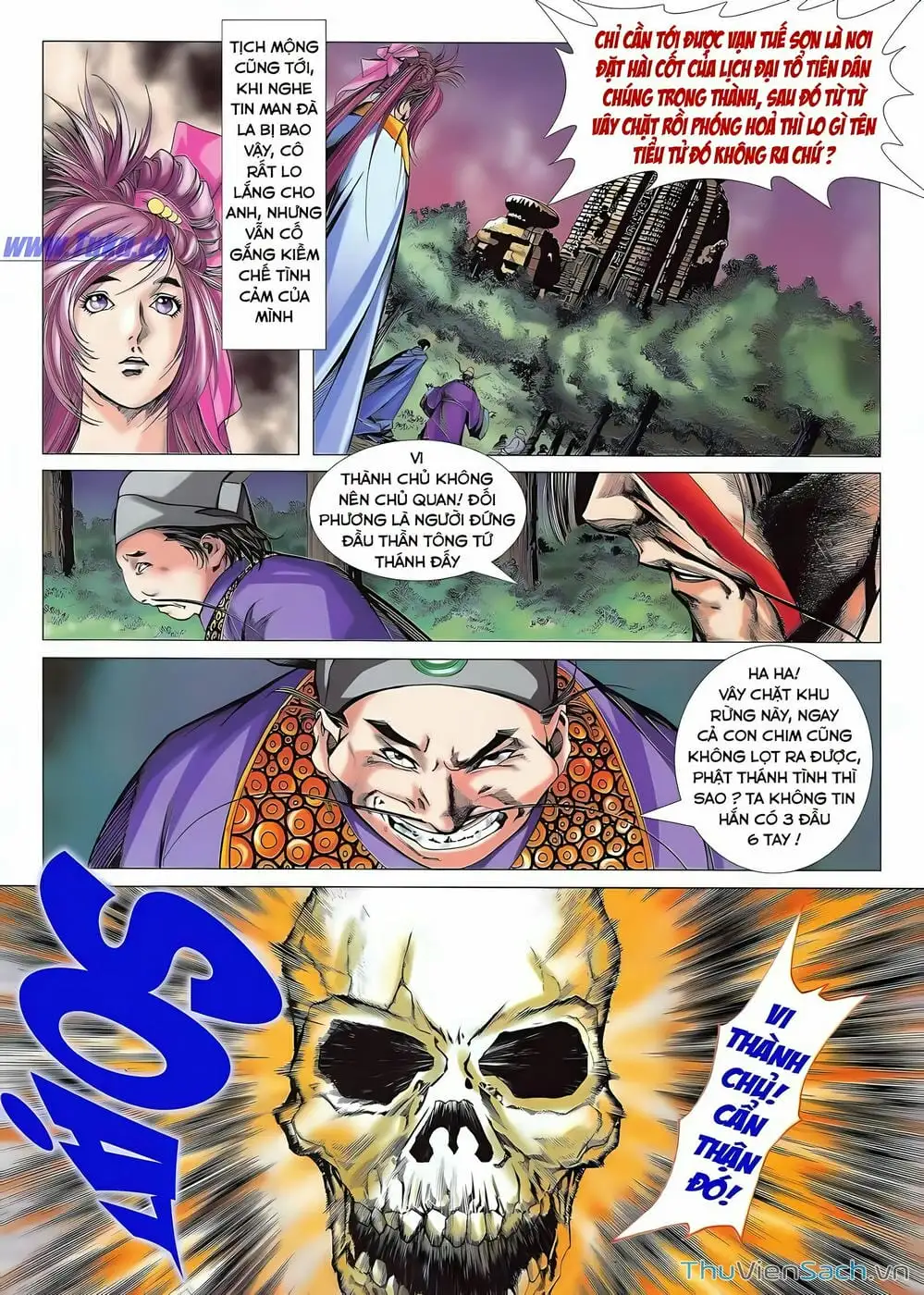 Truyện Tranh Lục Đạo Thiên Thư trang 3