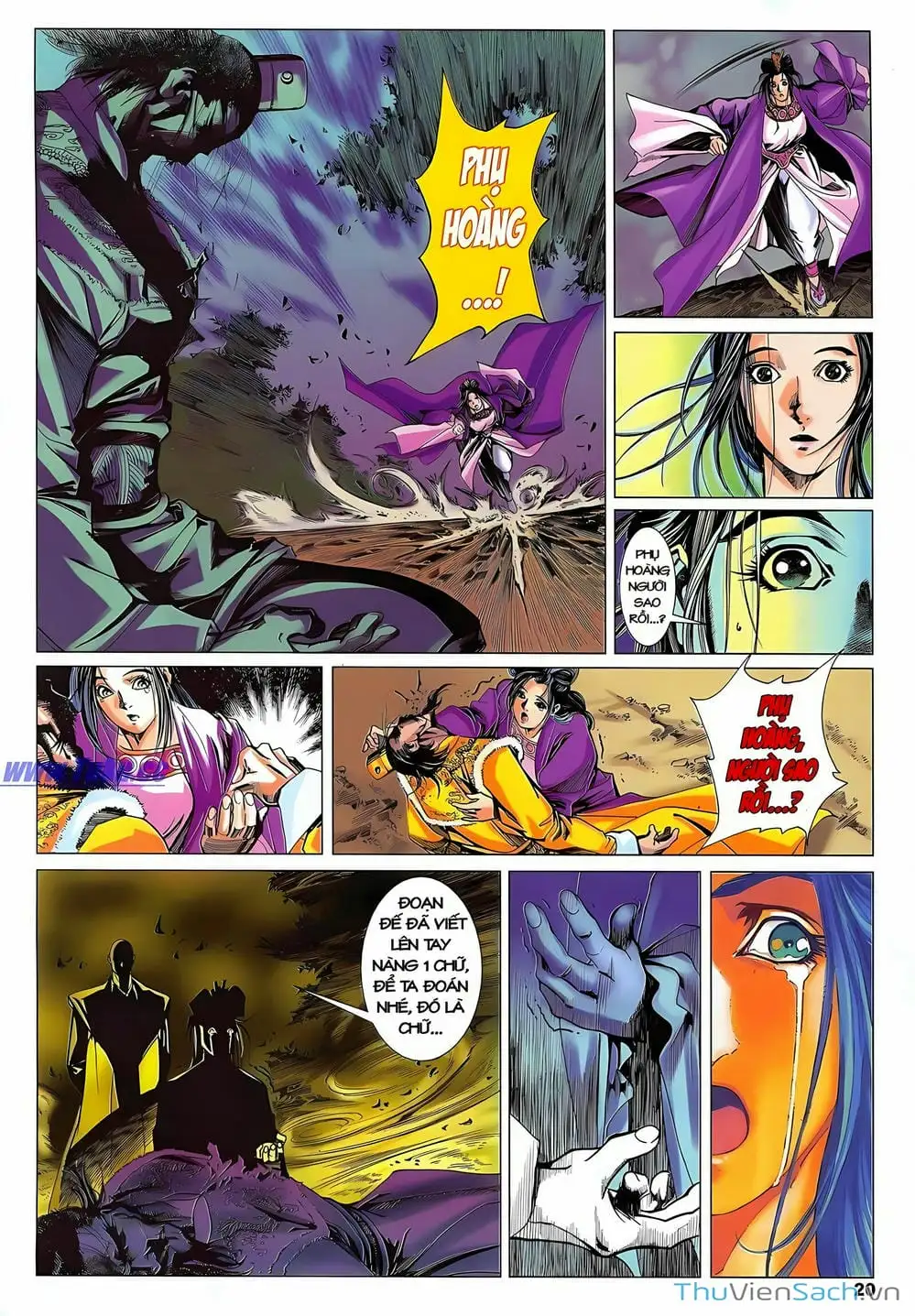 Truyện Tranh Lục Đạo Thiên Thư trang 3