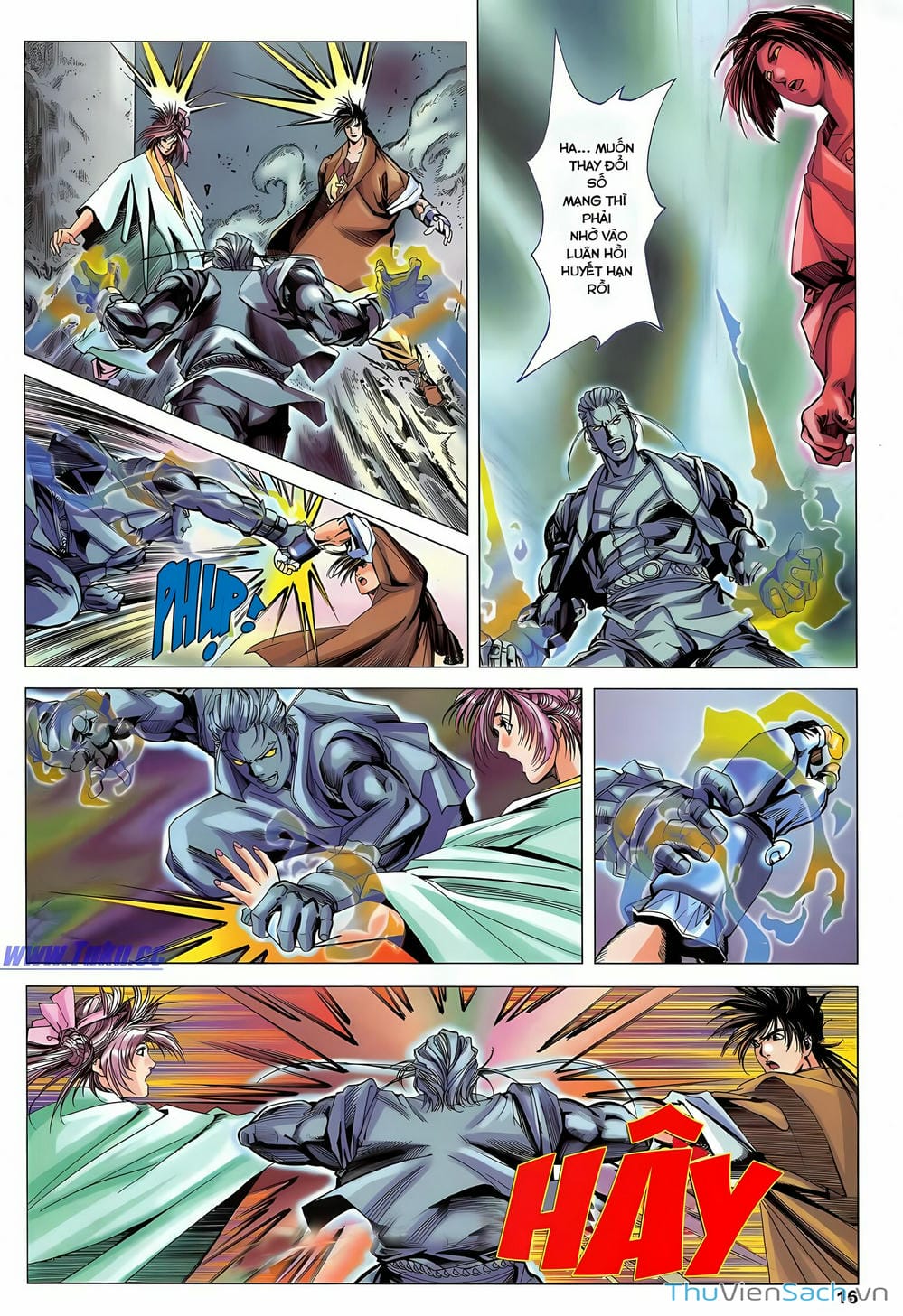 Truyện Tranh Lục Đạo Thiên Thư trang 3