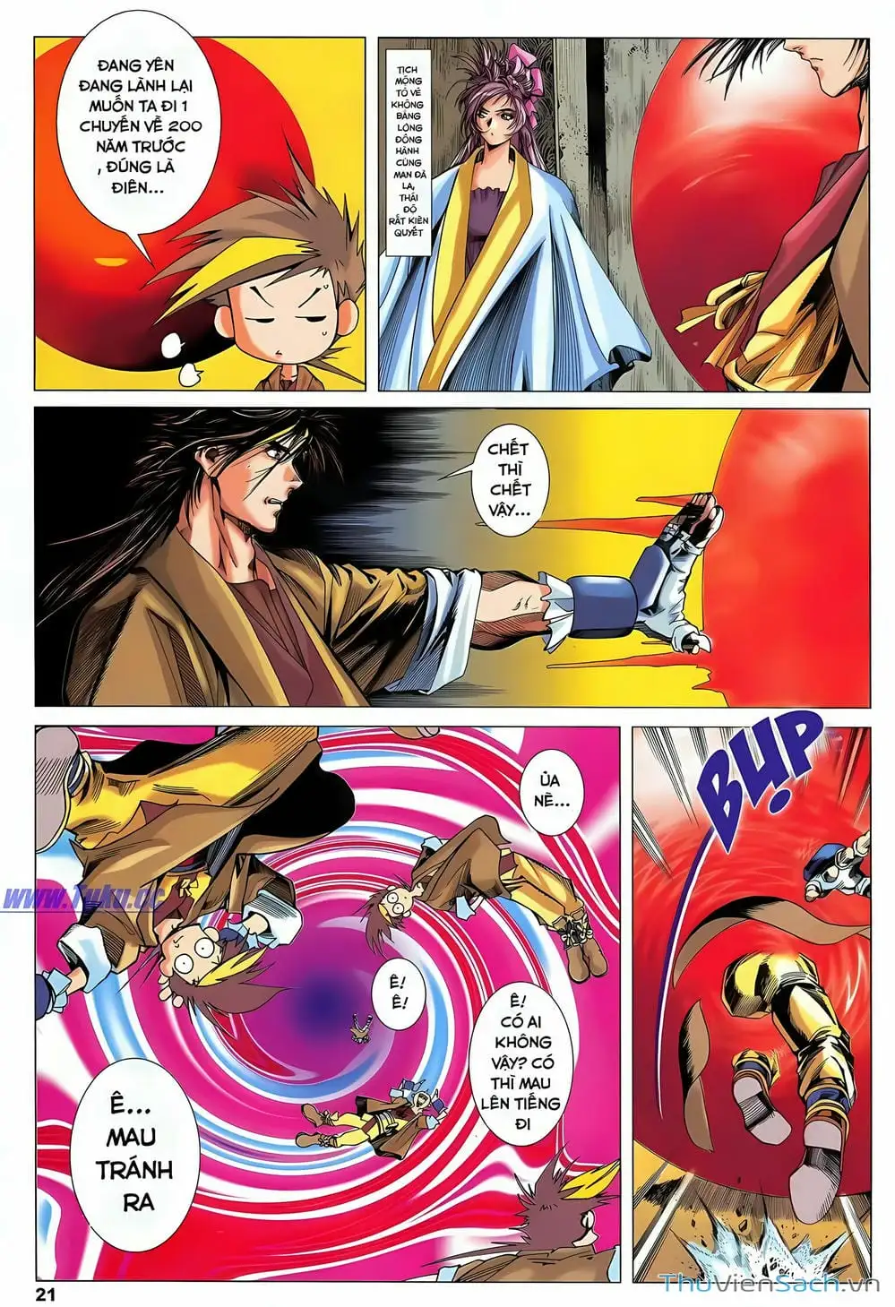 Truyện Tranh Lục Đạo Thiên Thư trang 3