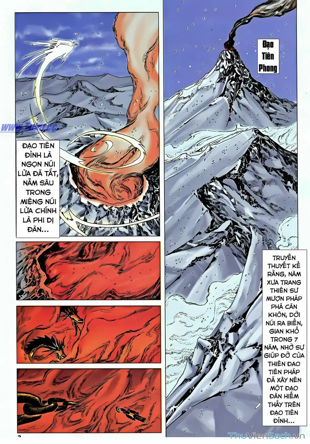 Truyện Tranh Lục Đạo Thiên Thư trang 3