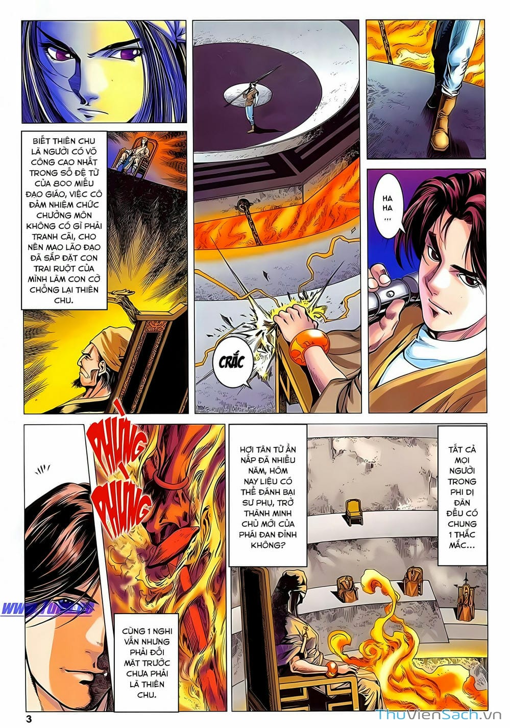 Truyện Tranh Lục Đạo Thiên Thư trang 3