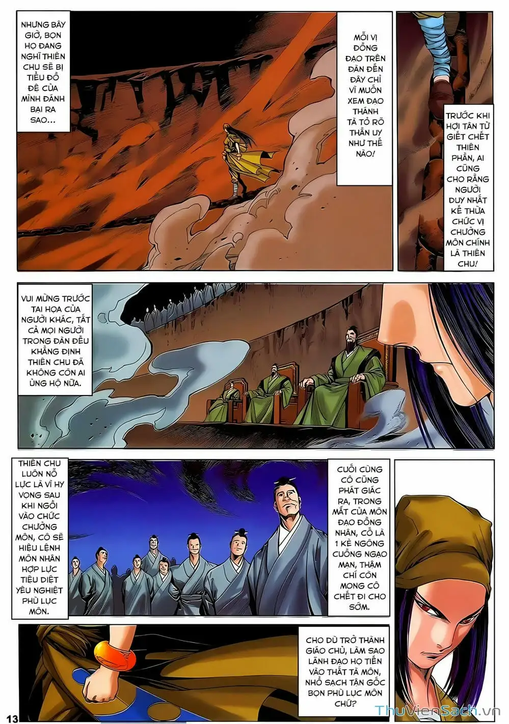 Truyện Tranh Lục Đạo Thiên Thư trang 3