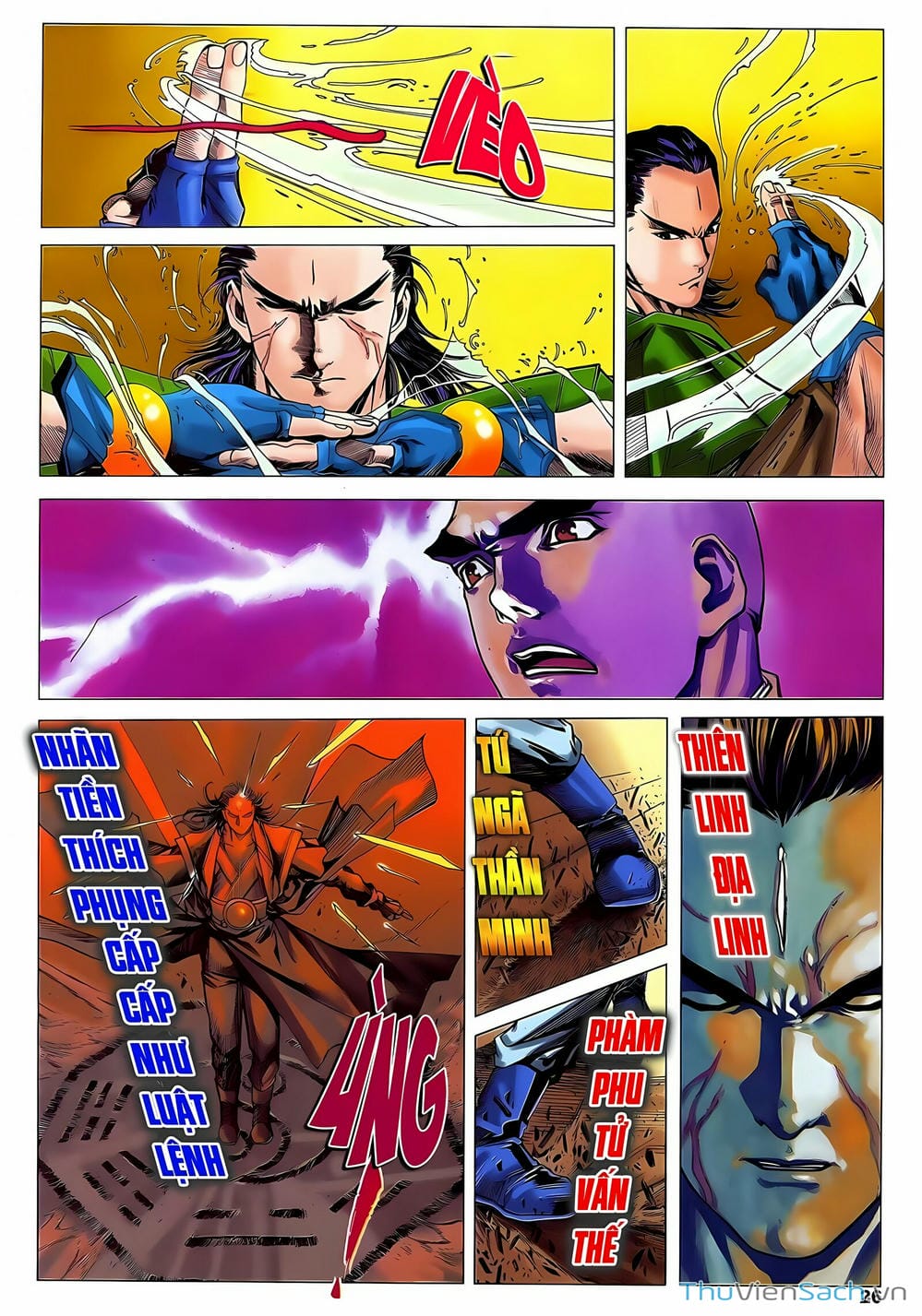 Truyện Tranh Lục Đạo Thiên Thư trang 3