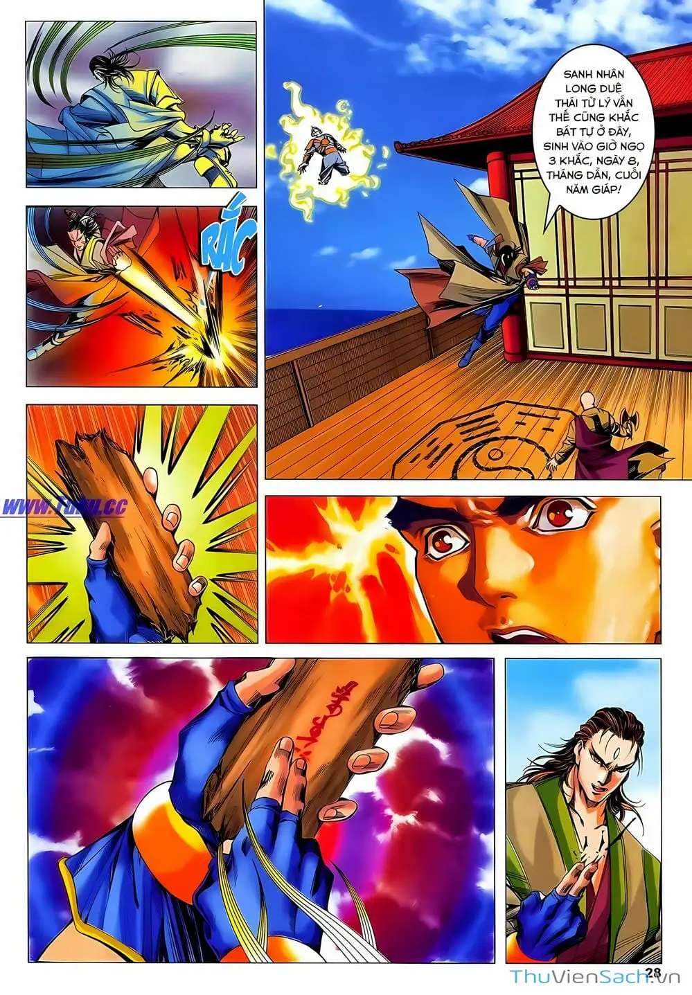 Truyện Tranh Lục Đạo Thiên Thư trang 3