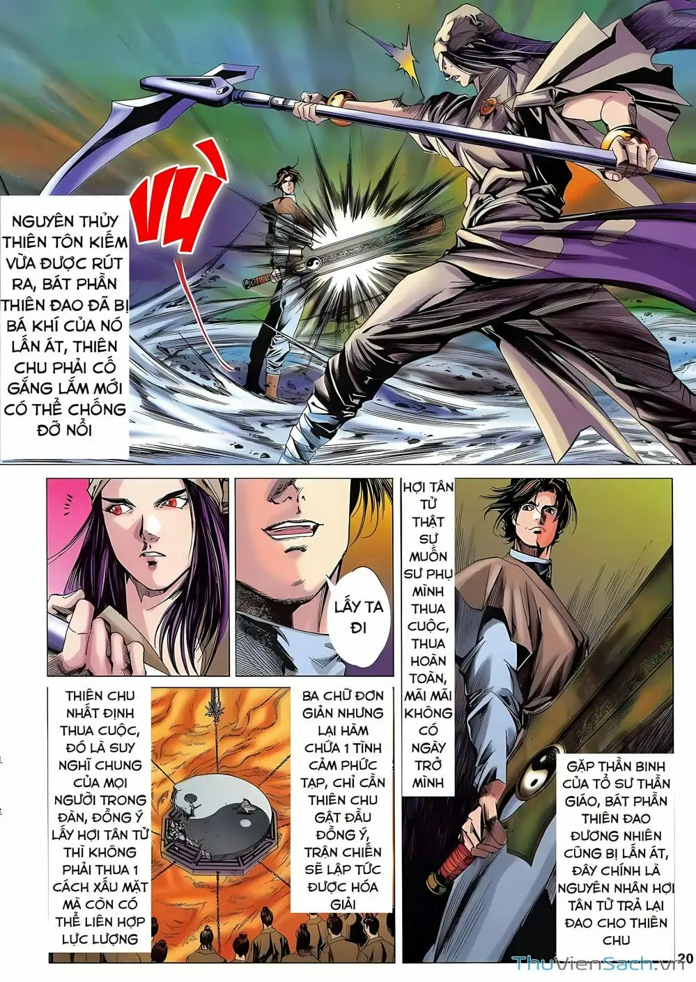 Truyện Tranh Lục Đạo Thiên Thư trang 3