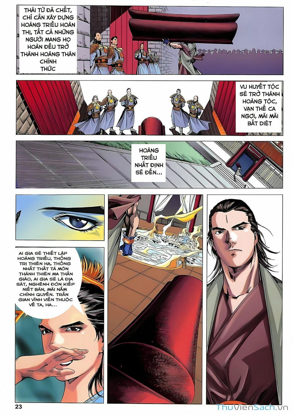 Truyện Tranh Lục Đạo Thiên Thư trang 3