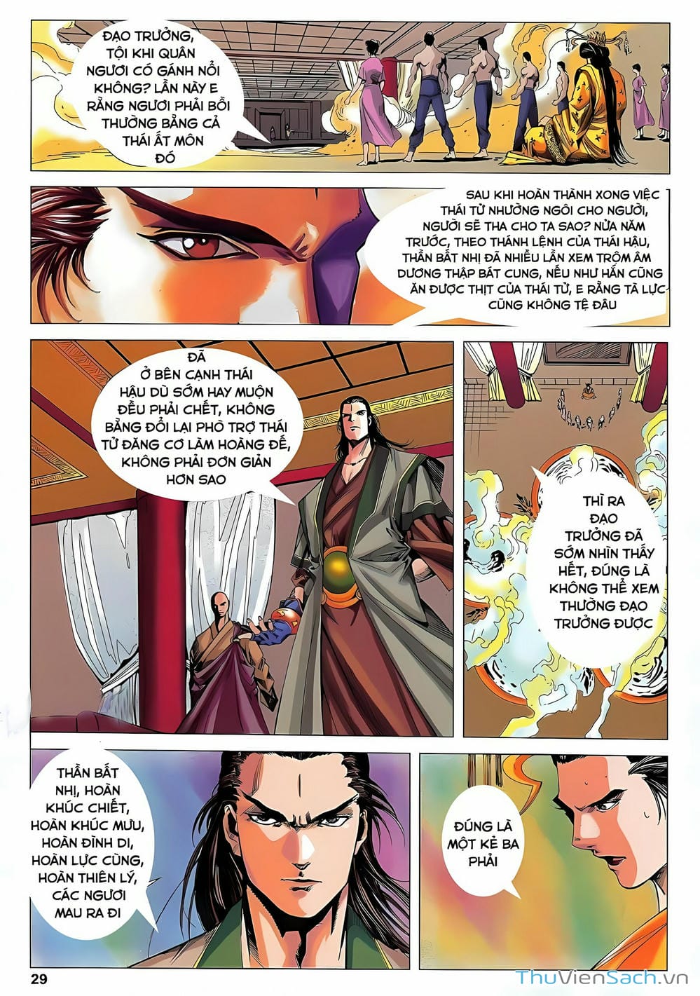 Truyện Tranh Lục Đạo Thiên Thư trang 3